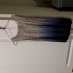 Charming Charlie Ombre Tank Top with Keyhole Back